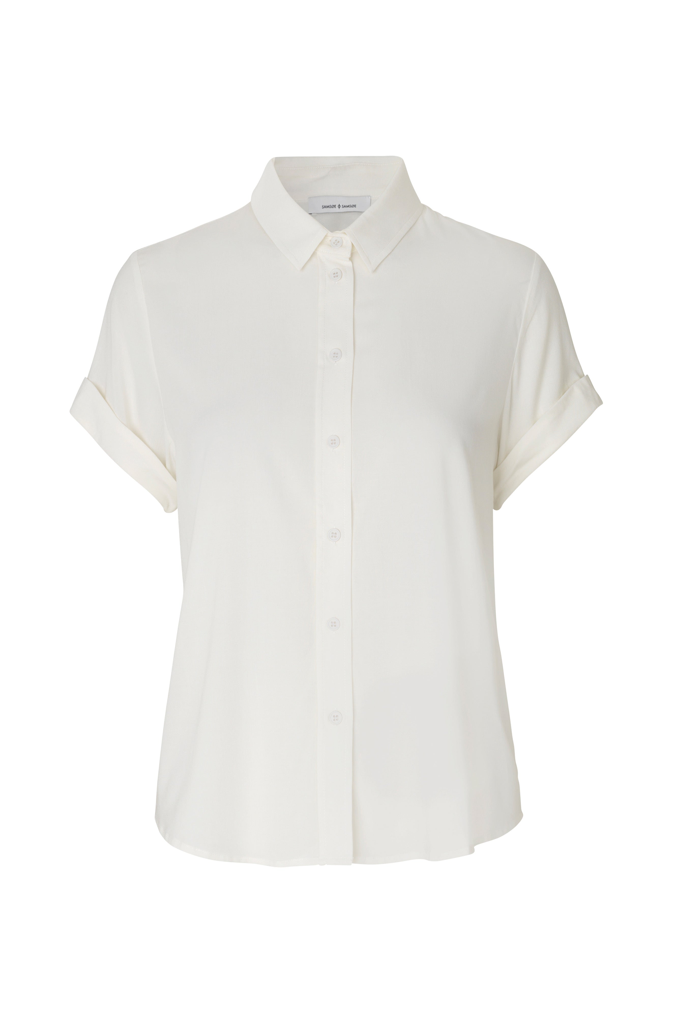 Majan ss skjorte 9942 - Clear Creme